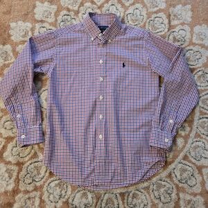Ralph Lauren Red and Blue Checkered Shirt